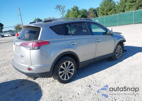 2018 Toyota Rav4 Limited из США, поврежденный, VIN 2T3DFREV2JW757911